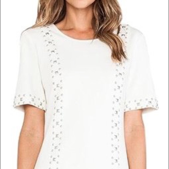 NWT Trina Turk Naomi Ponte Ivory Cream Dress Sz 6 - Picture 2 of 7